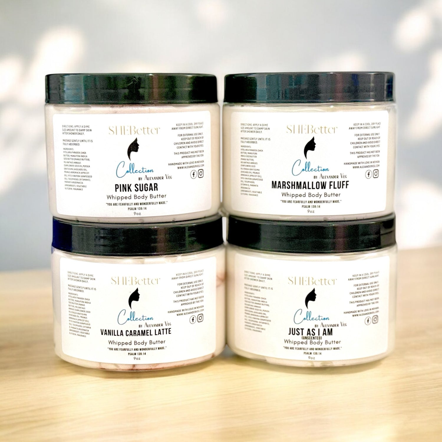 Whipped Body Butters & Sugar Scrubs