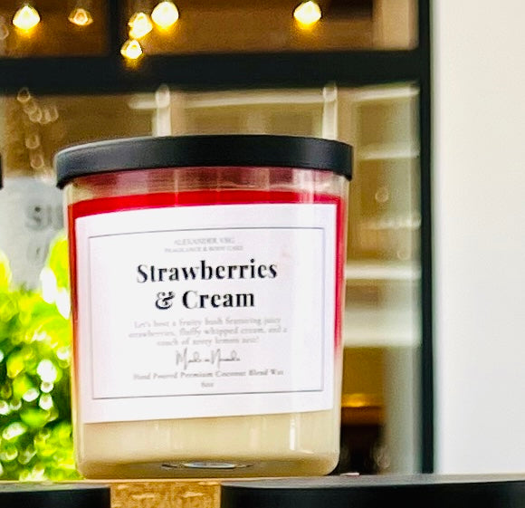 Strawberries & Cream - Custom