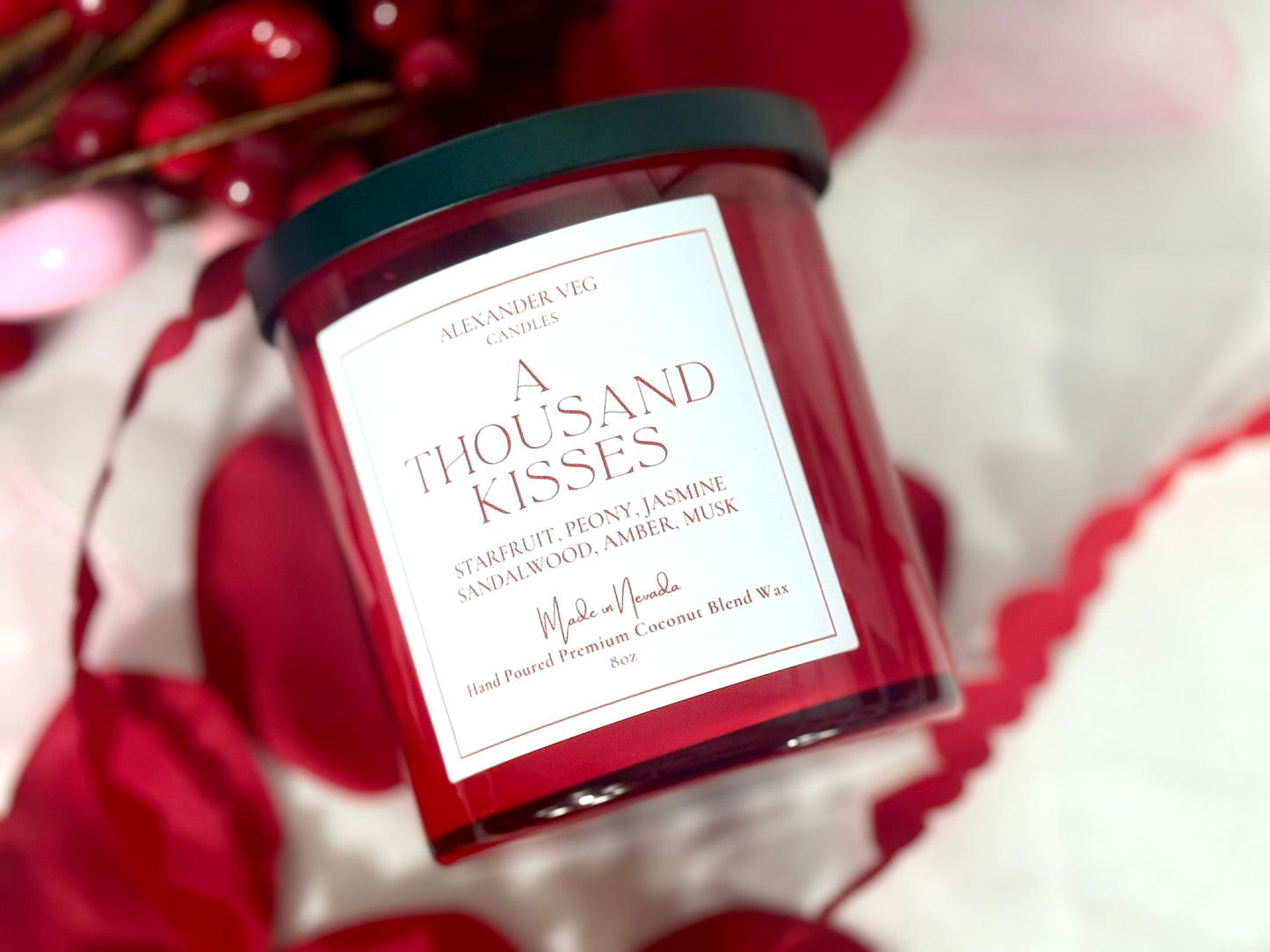 A Thousand Kisses Luxury Candle