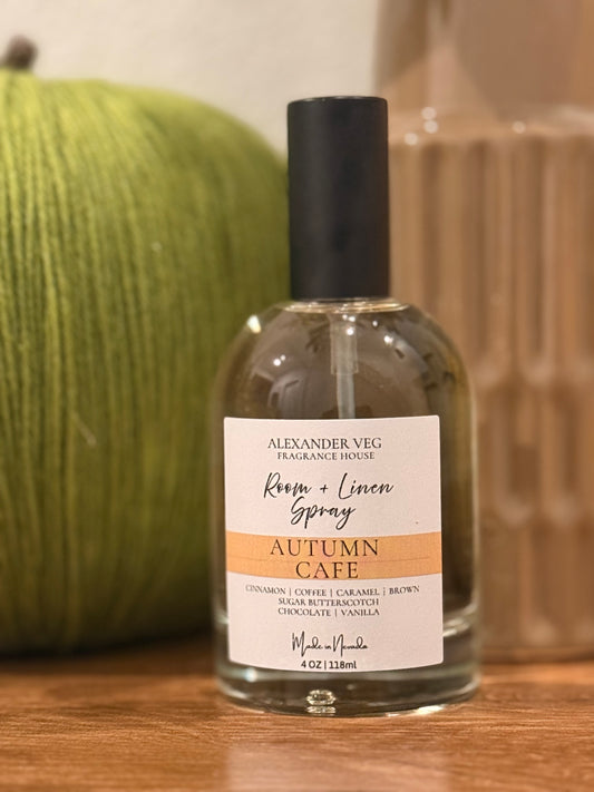 Autumn Cafe Room & Linen Spray