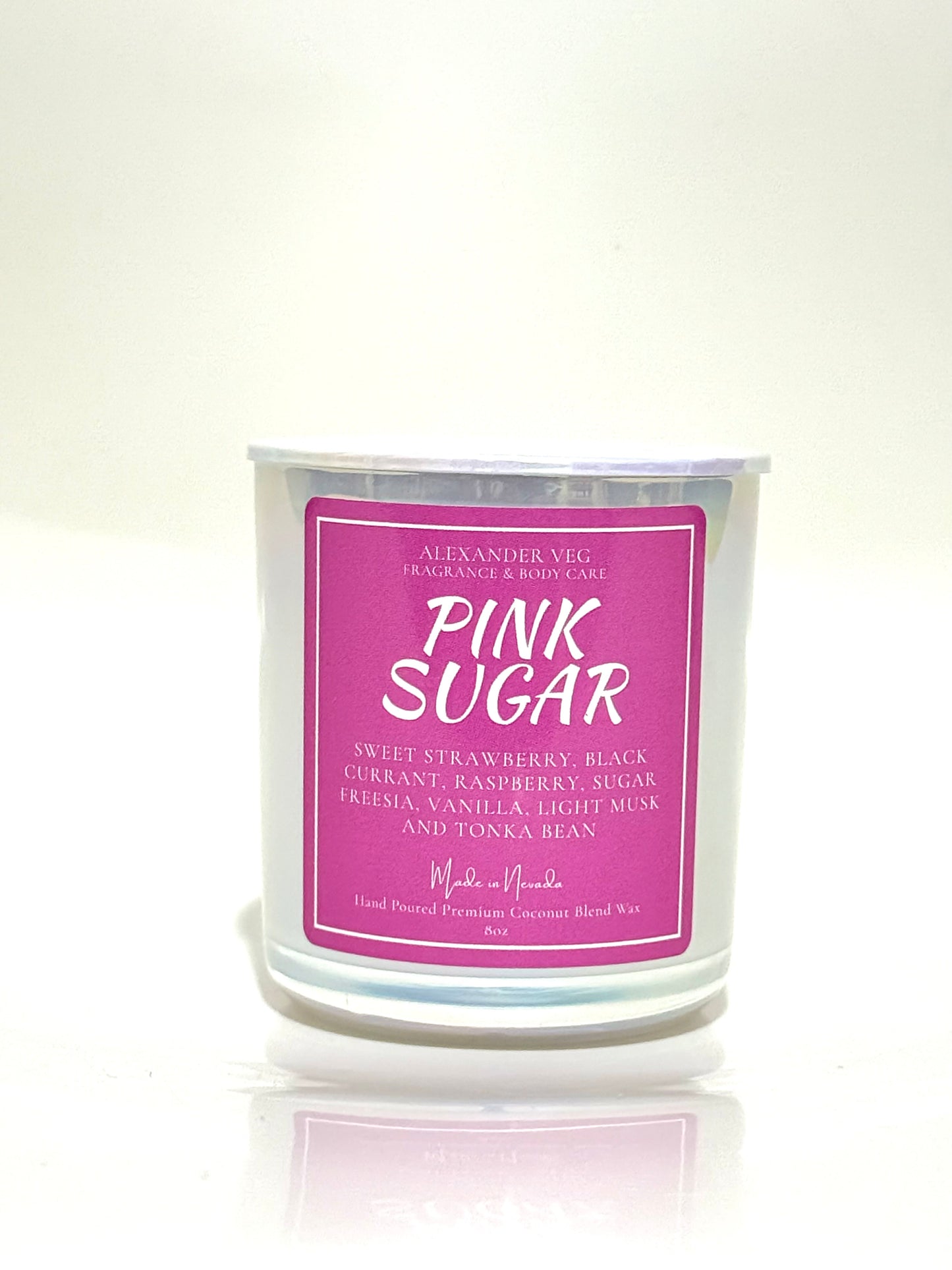 Pink Sugar Candle