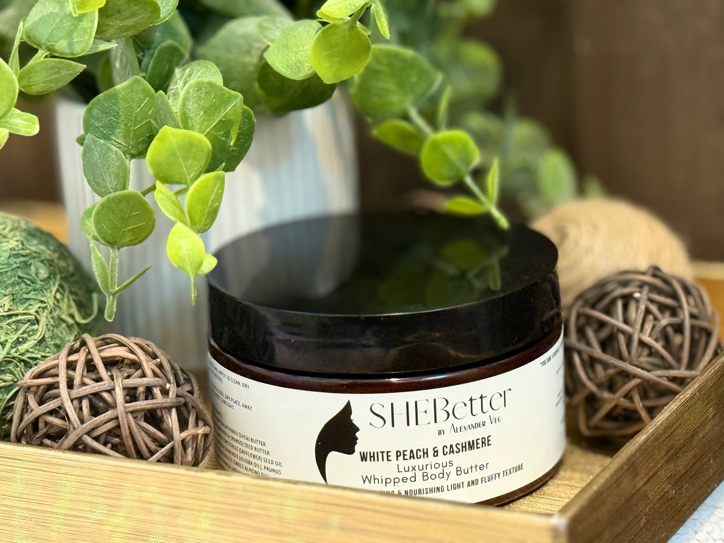White Peach & Cashmere Whipped Body Butter