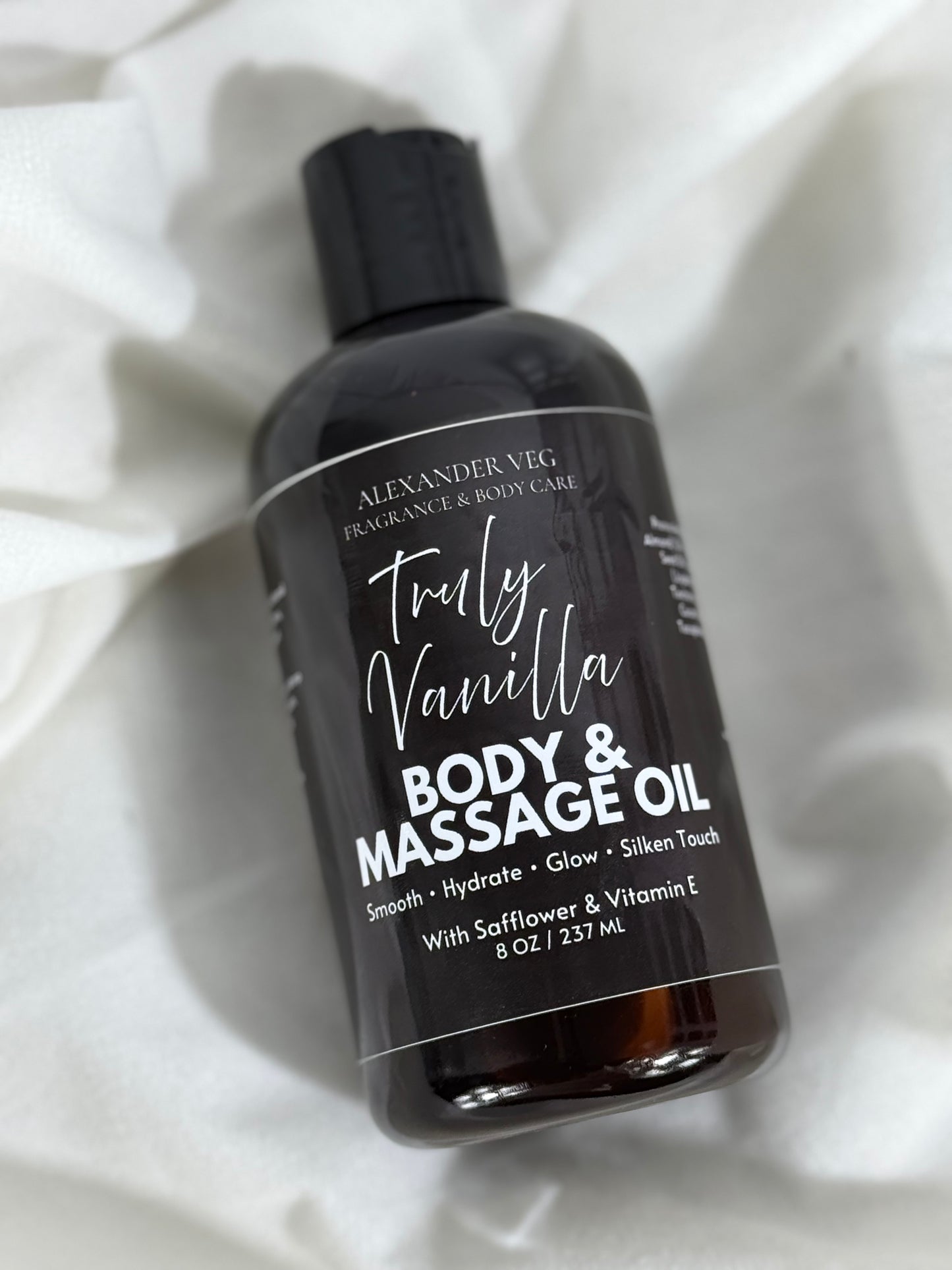 Truly Vanilla Massage & Body Oil 8oz