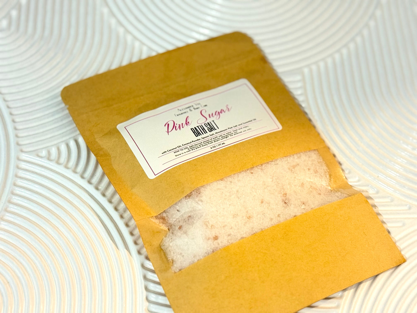 Pink Sugar Bath Salt