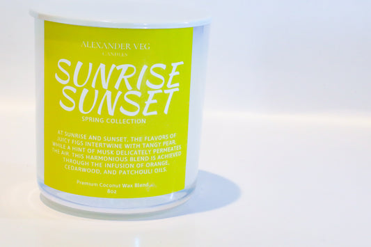 Sunrise Sunset Candle